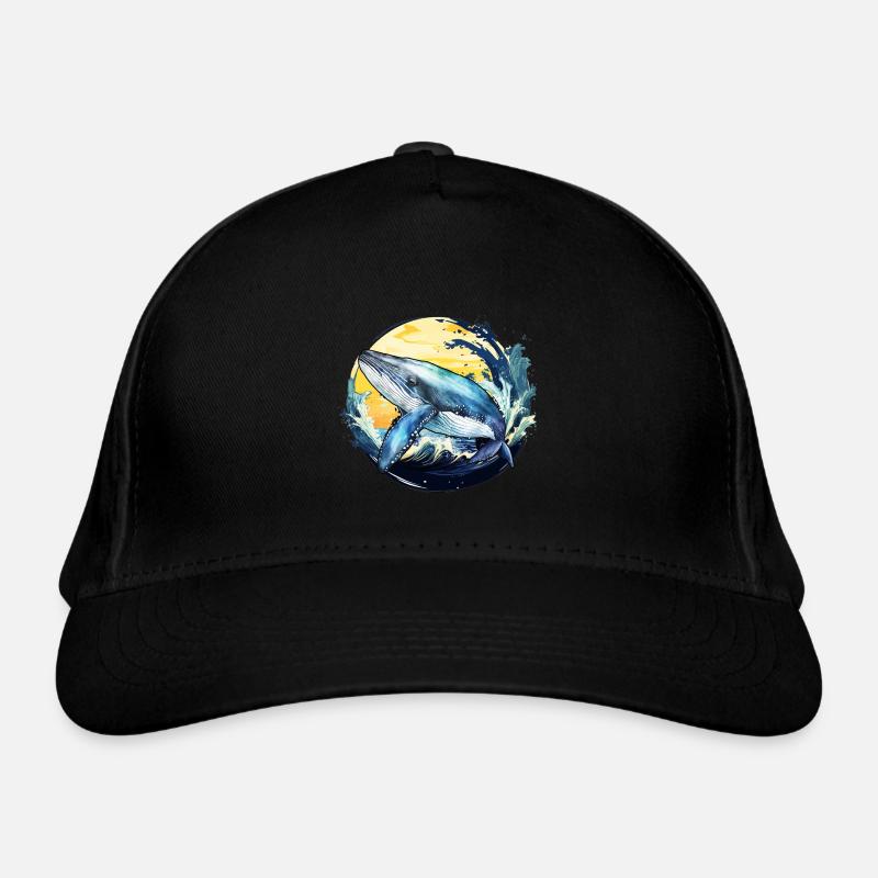 Blue Whale Organic Baseball Cap