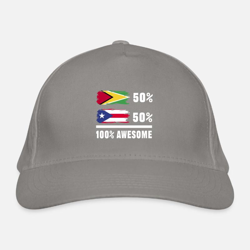 Guyana Flagge Guyanese Guyana Bio-Baseballkappe