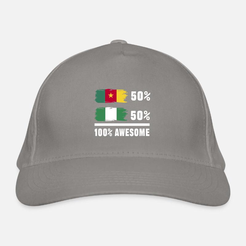 Drapeau du Cameroun Cameroun Casquette classique bio