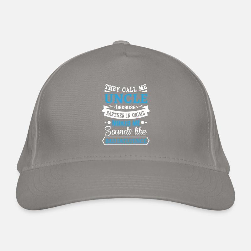 Uncle partner in crime sounds bad influence Bio-Baseballkappe