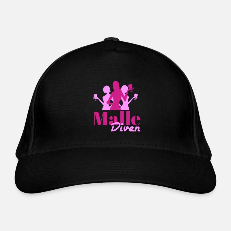 Malle Diven Bio-Baseballkappe