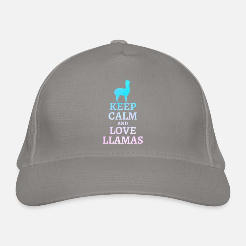 llama Bio-Baseballkappe