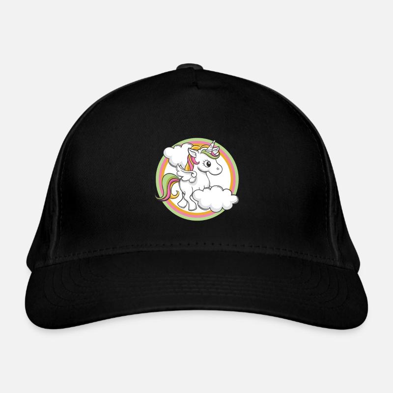 Einhorn - Unicorn Bio-Baseballkappe