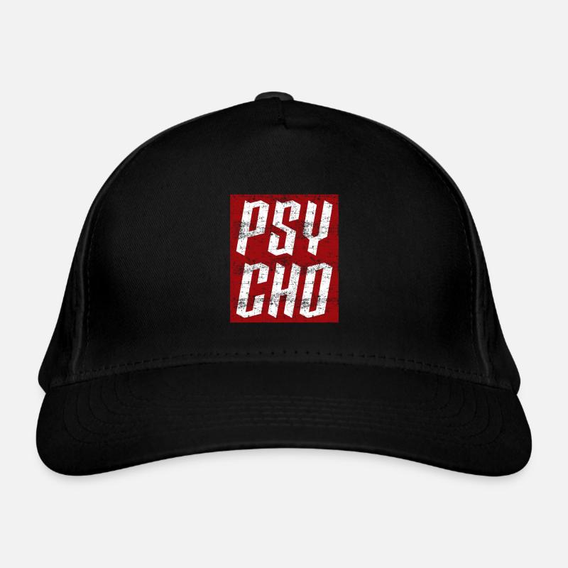 Psycho Entwurf Bio-Baseballkappe