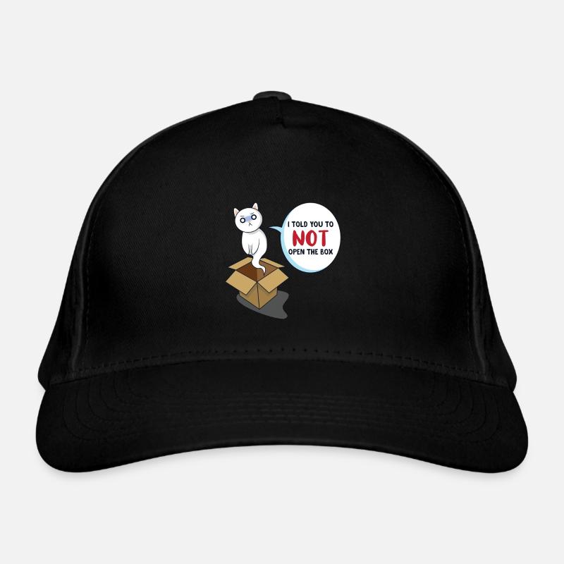 Schrödinger's Cat Organic Baseball Cap
