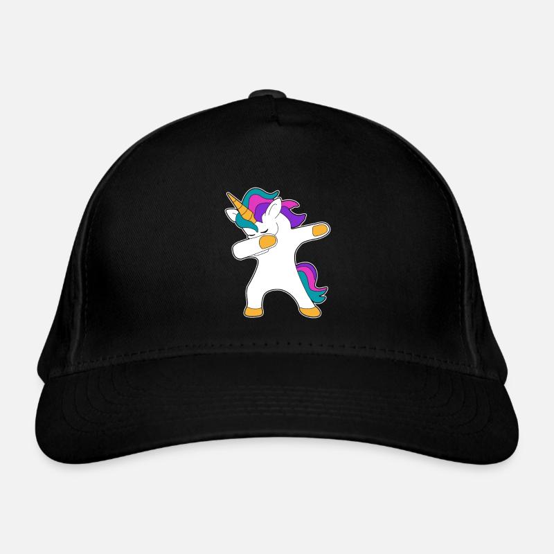 Unicorn dancing party move Organic Baseball Cap