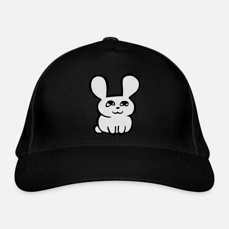 lapin bébé trop mignon Casquette classique bio
