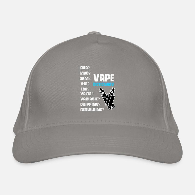 Vape Organic Baseball Cap