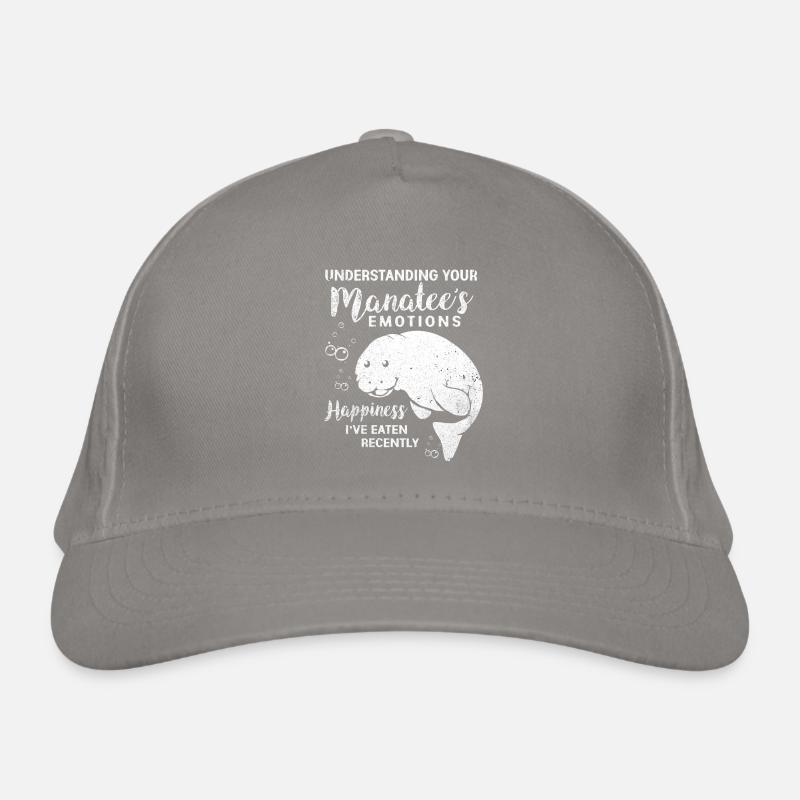 Manatee Organic Baseball Cap