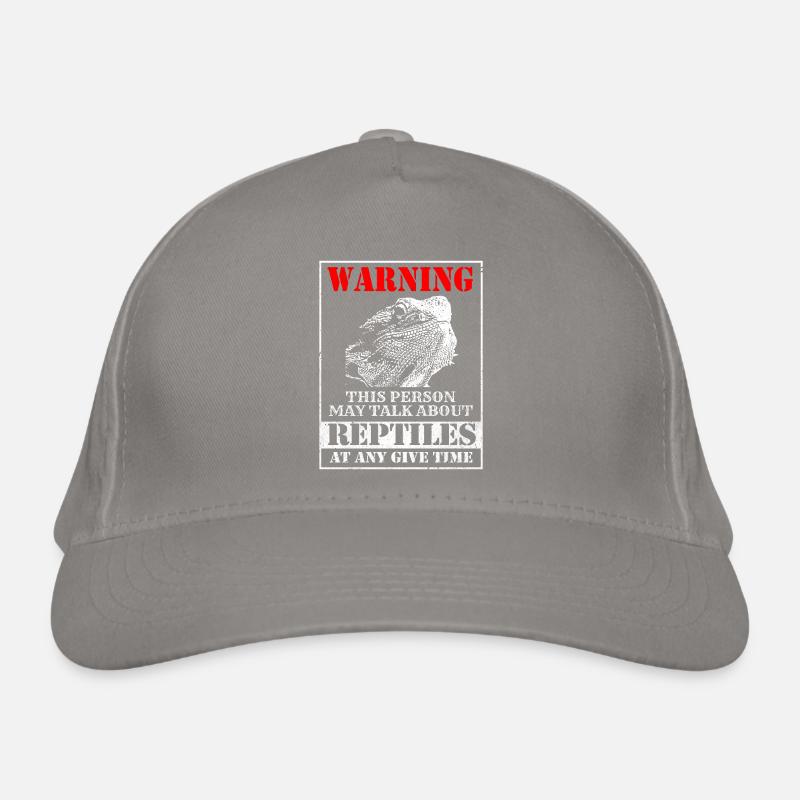 Bearded Dragon Organic Baseball Cap