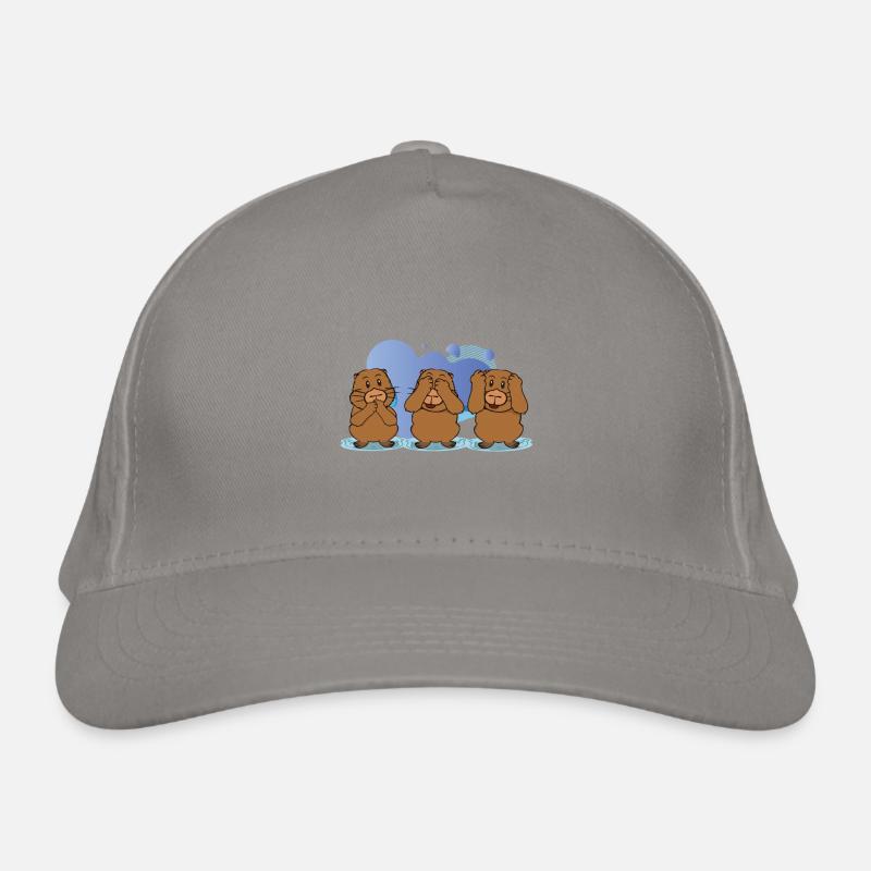 cochons de capybara Casquette classique bio