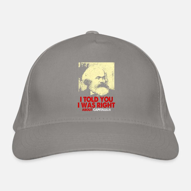 Communisme Casquette classique bio