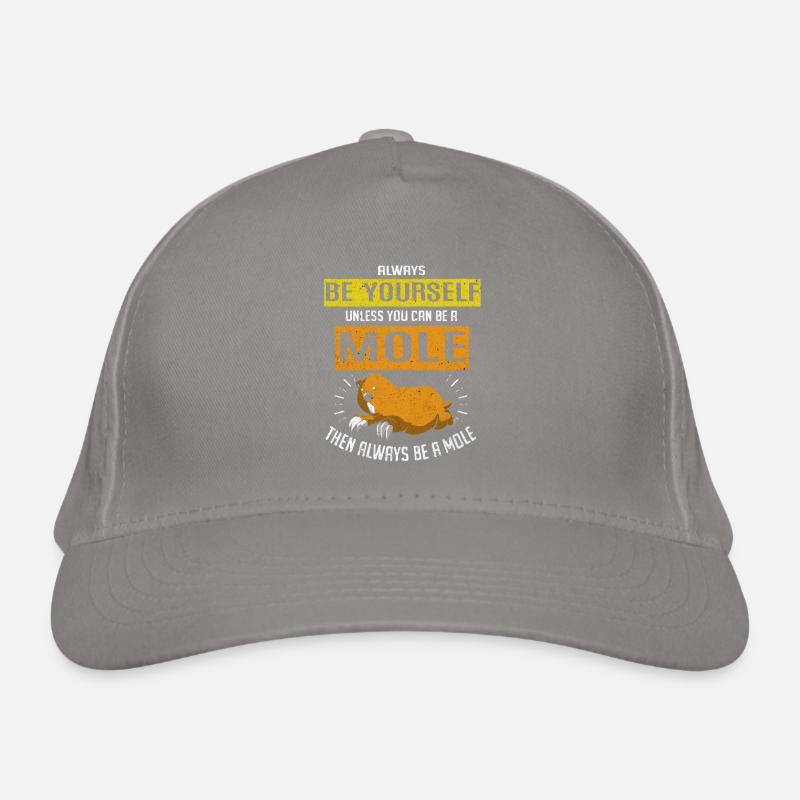 Maulwurf Bio-Baseballkappe