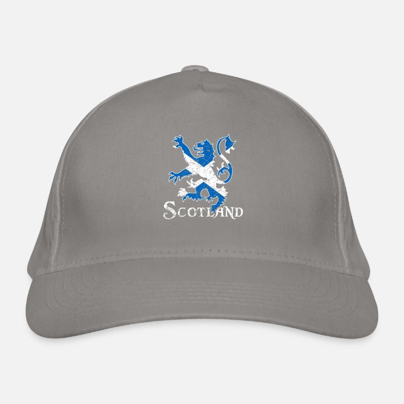 Schottland Flagge Retro Schottisch Geschenk Bio-Baseballkappe