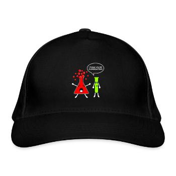 Chemical Reaction Lustig Chemist Chemistry Student - Organic Baseball Cap - black - Front