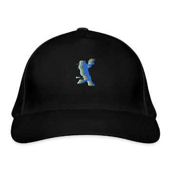 Tennis - Bio-Baseballkappe - Schwarz - Vorne