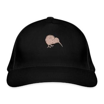 Kiwi Bird - Casquette classique bio - noir - Devant