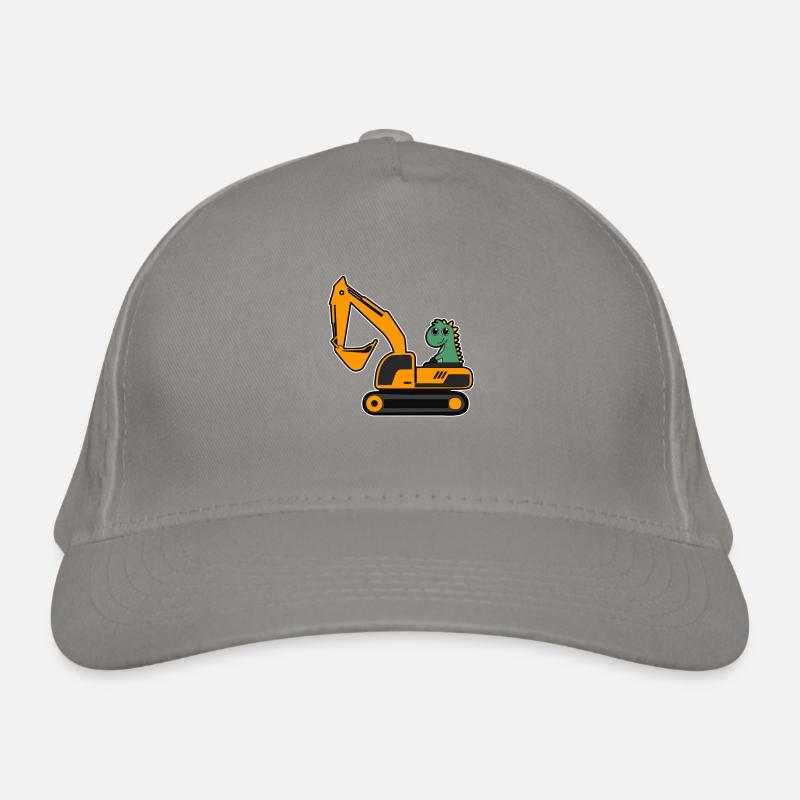 Dino Bagger Bio-Baseballkappe