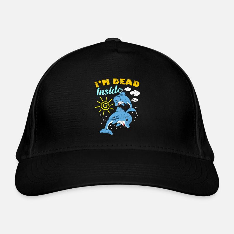 Dead Inside Organic Baseball Cap