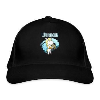 cor français - Casquette classique bio - noir - Devant