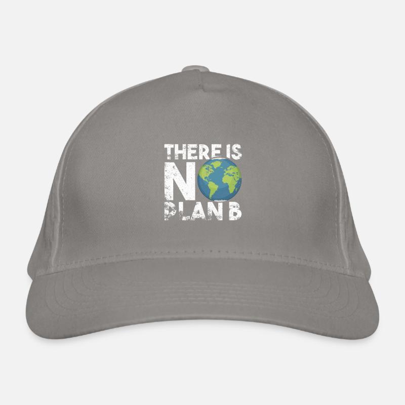 There Is No Plan B Earth Vintage Grunge Bio-Baseballkappe
