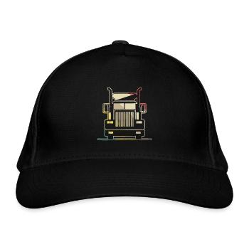 Brummi Truck Truck Diesel Truck Truck - Organic Baseball Cap - black - Front