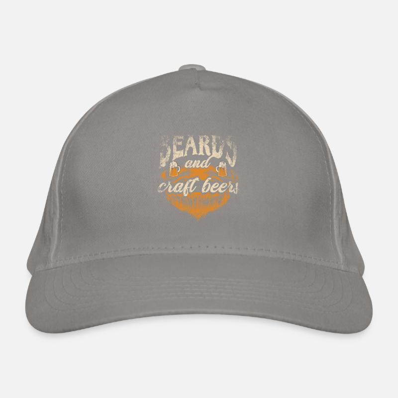 Craft Beer Beard Organic Baseball Cap