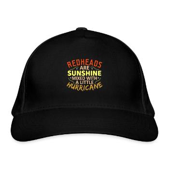 Redhead Redhead Gift - Organic Baseball Cap - black - Front