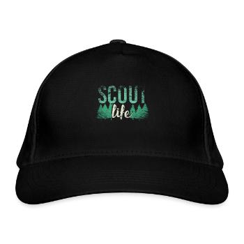 Scouting Scout Life - Casquette classique bio - noir - Devant