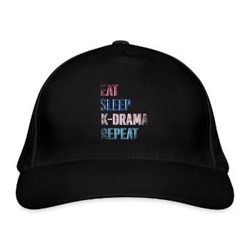 K Drama K Drama Gift - Organic Baseball Cap - black - Front