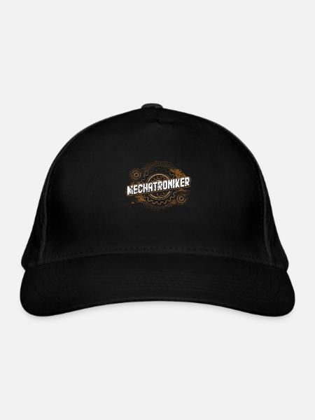 Mechatroniker Geschenk - Bio-Baseballkappe - Schwarz
