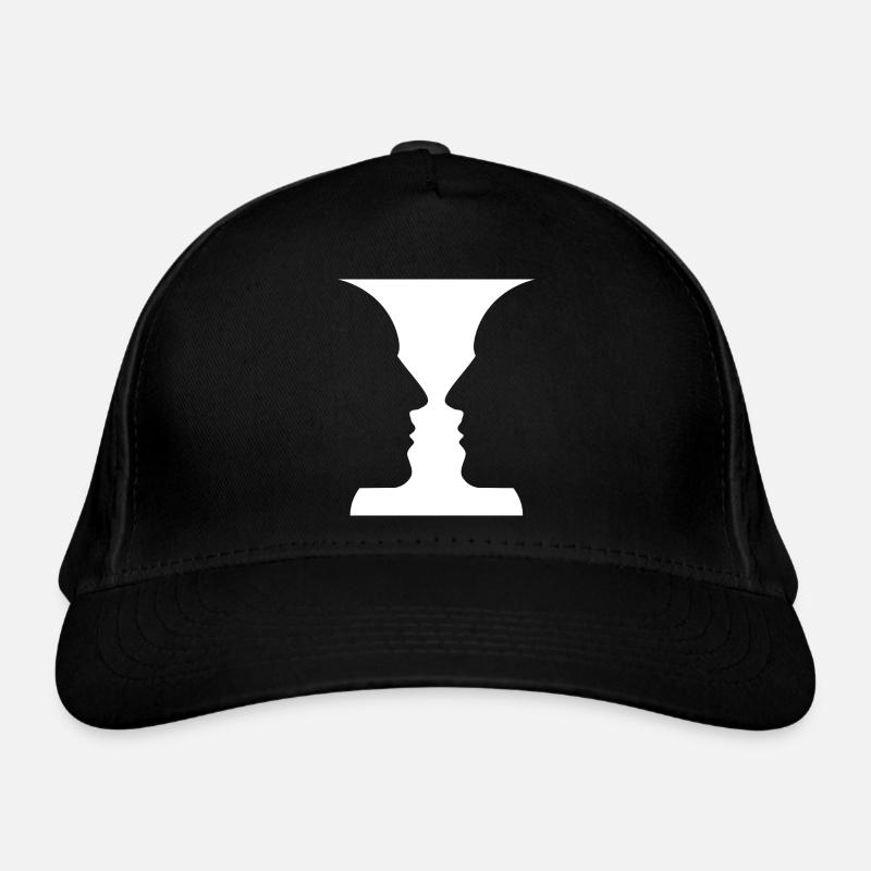 Têtes ou vases Illusions optiques Casquette classique bio