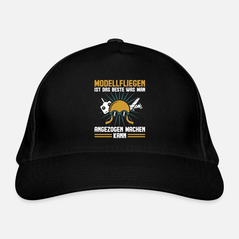 Modellfliegen Spruch Lustig RC Pilot Modellflieger Bio-Baseballkappe