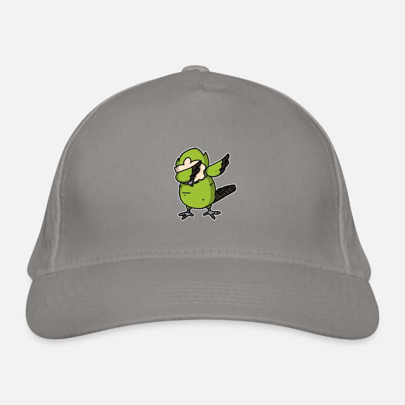 Lustiges Dabbing Kakapo Geschenk Bio-Baseballkappe