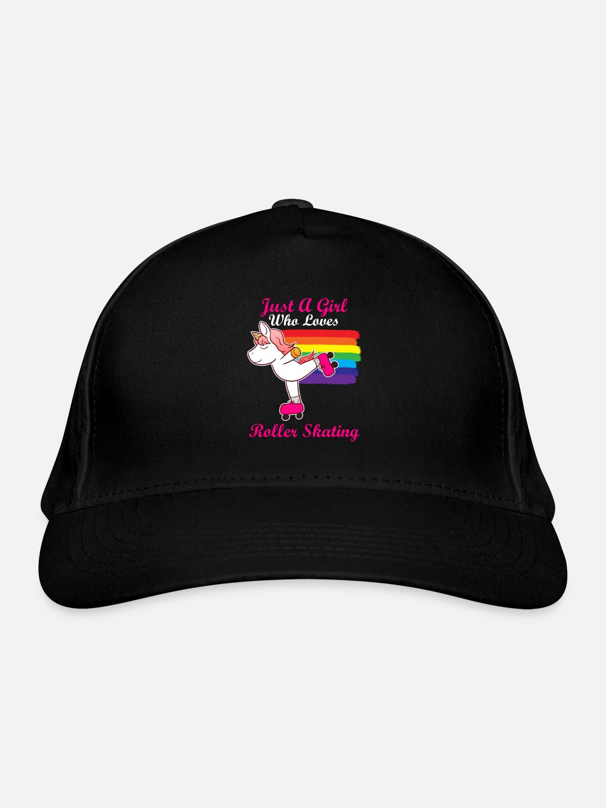 Roller - Casquette classique bio - noir - Devant