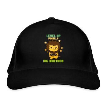 Niveler Big Brother Lion Big Brother - Casquette classique bio - noir - Devant