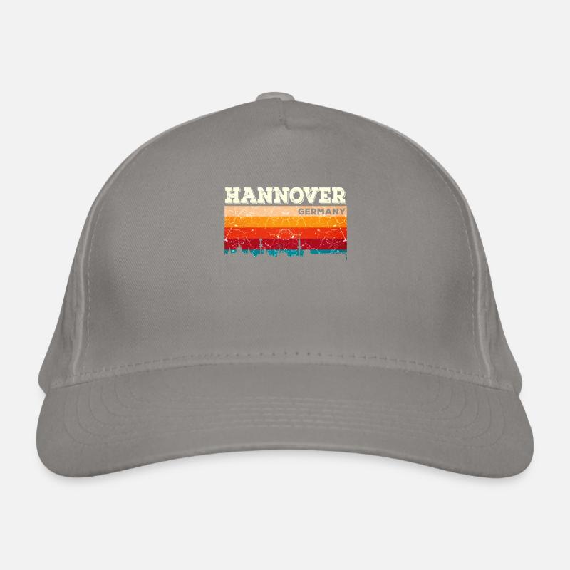 Hanover hometown Germany Organic Baseball Cap