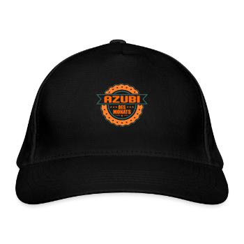 Azubi Des Monats Ausbildung Auszubildender - Bio-Baseballkappe - Schwarz - Vorne