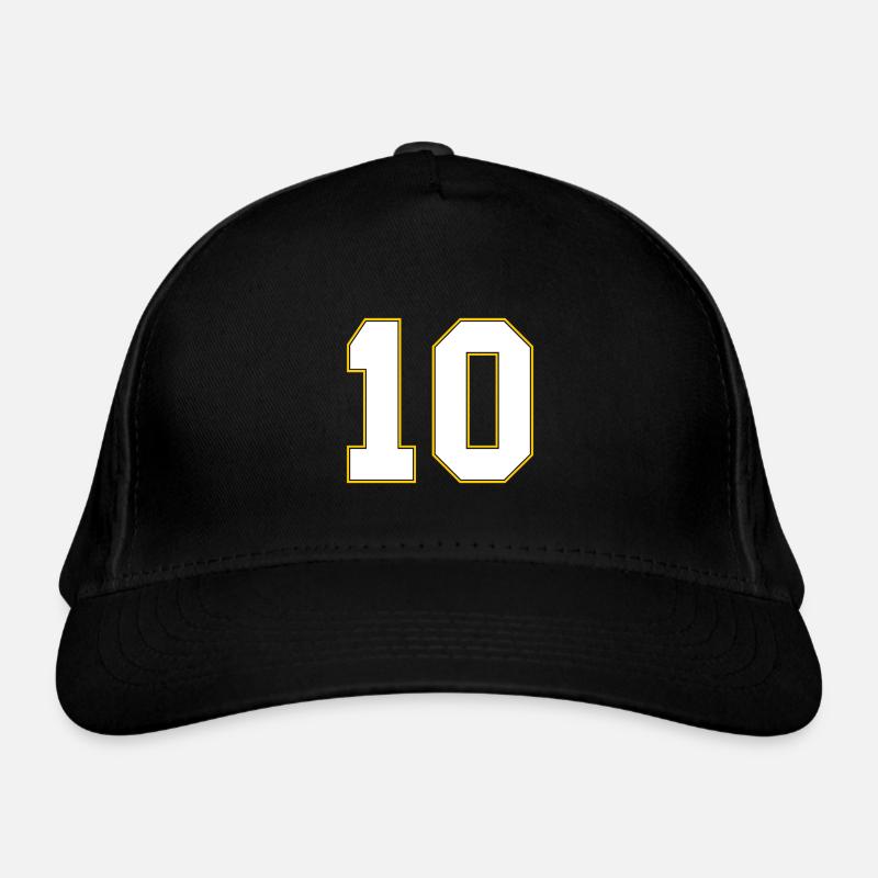 Maillot 10 numéros Casquette classique bio