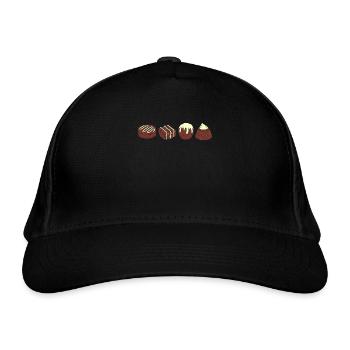 Chocolates - Organic Baseball Cap - black - Front