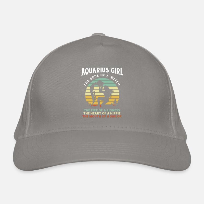 Aquarius Organic Baseball Cap
