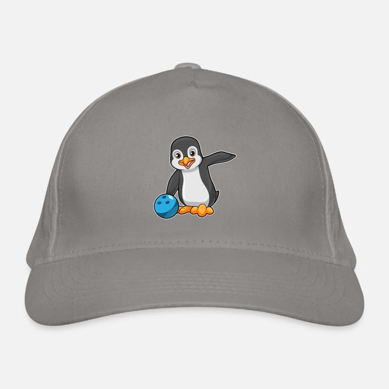 Penguin Bowling Boule de bowling Casquette classique bio