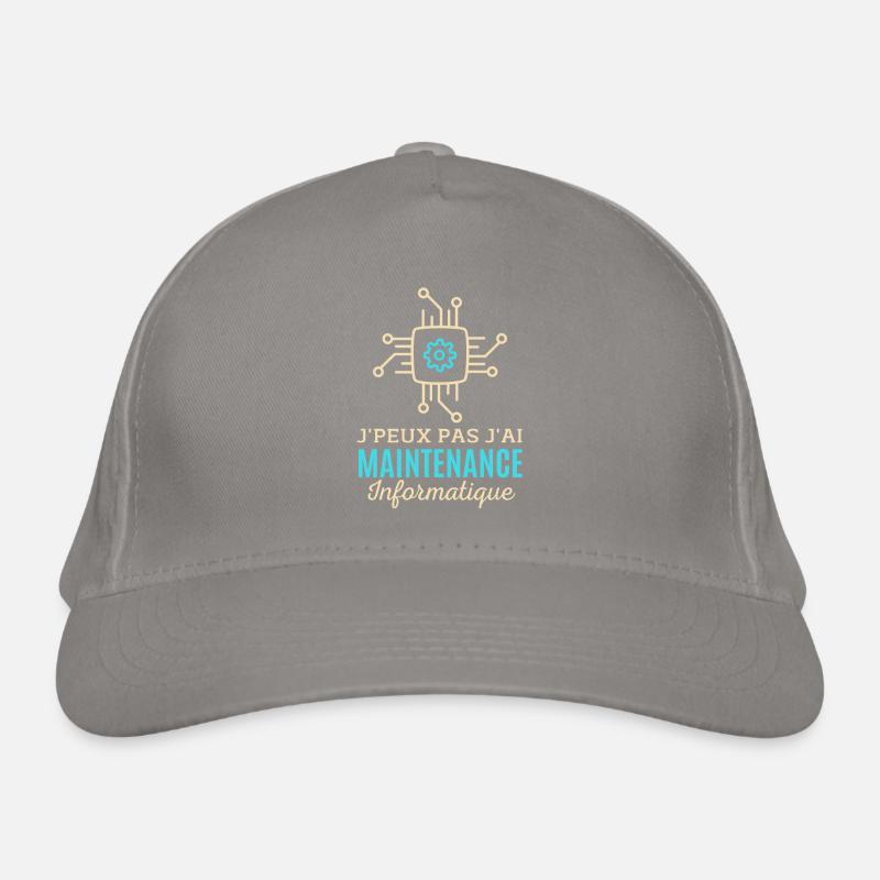 Maintenance informatique Casquette classique bio