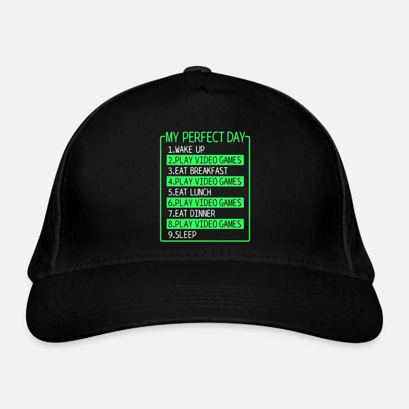 Videospiele Bio-Baseballkappe