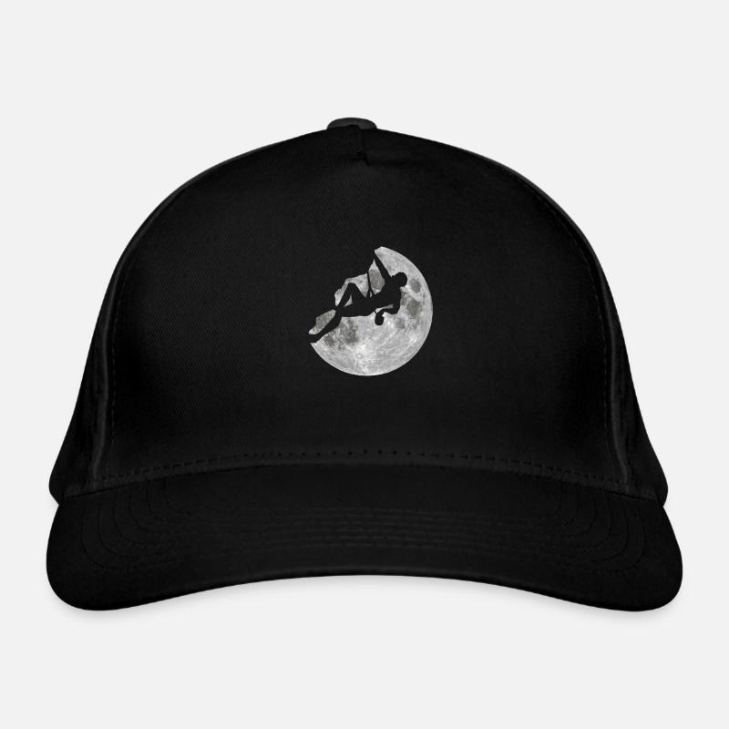 Escalade Climbing Lune grimper la roche Casquette classique bio