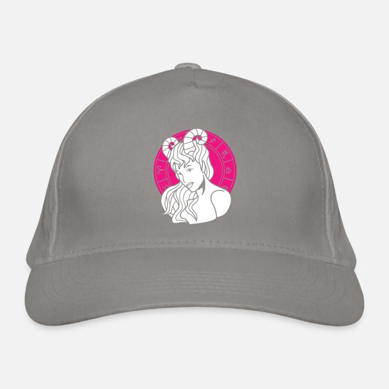 Sternzeichen Widder Bio-Baseballkappe