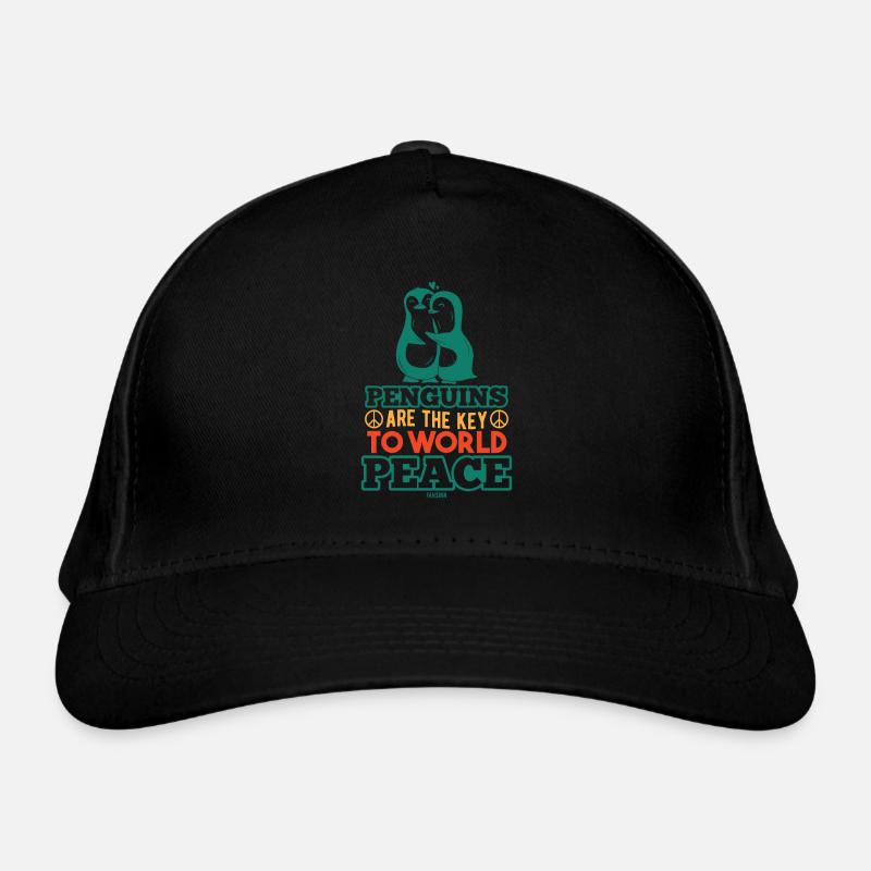 Penguins World Peace Organic Baseball Cap