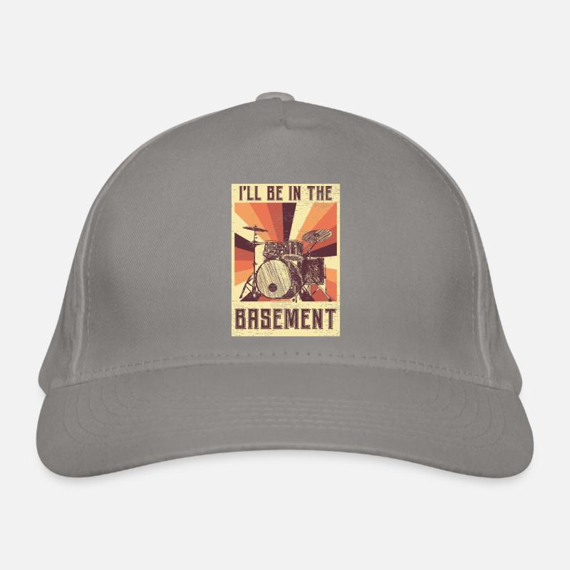 batterie baguettes batteurs batteur Casquette classique bio