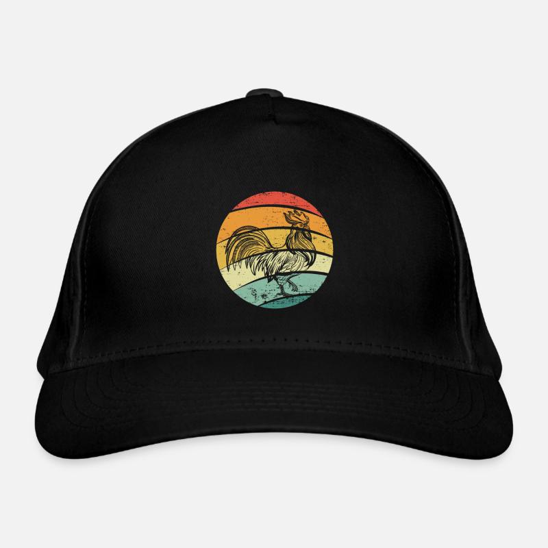 Rooster Organic Baseball Cap