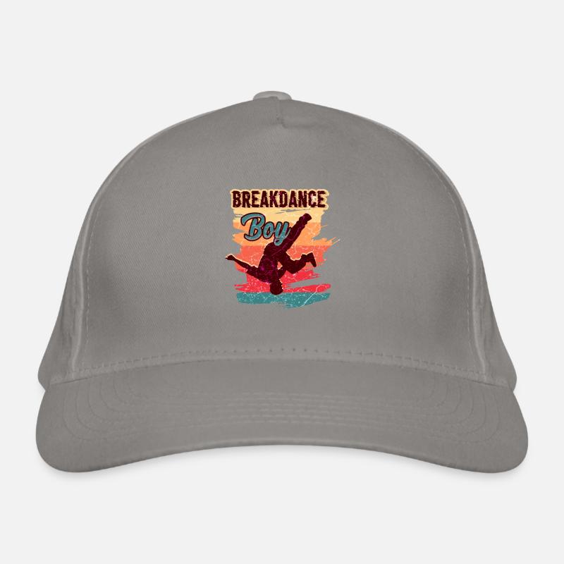 Breakdance Junge Breakdancing Kinder Bio-Baseballkappe